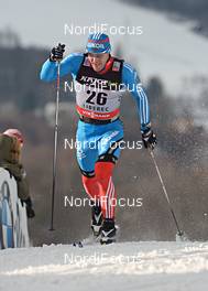 12.01.2013, Liberec, Czech Republic (CZE): Anton Gafarov (RUS) - FIS world cup cross-country, individual sprint, Liberec (CZE). www.nordicfocus.com. © Felgenhauer/NordicFocus. Every downloaded picture is fee-liable.