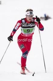 20.01.2013, La Clusaz, France (FRA): Ingvill Flugstad Oestberg (NOR), Madshus, Rottefella  - FIS world cup cross-country, 4x5km women, La Clusaz (FRA). www.nordicfocus.com. © Becker/NordicFocus. Every downloaded picture is fee-liable.