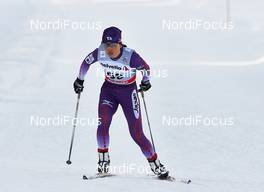 17.02.2013, Davos, Switzerland (SUI): Masako Ishida (JPN) - FIS world cup cross-country, 10km women, Davos (SUI). www.nordicfocus.com. © Felgenhauer/NordicFocus. Every downloaded picture is fee-liable.