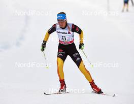 17.02.2013, Davos, Switzerland (SUI): Stefanie Boehler (GER) - FIS world cup cross-country, 10km women, Davos (SUI). www.nordicfocus.com. © Felgenhauer/NordicFocus. Every downloaded picture is fee-liable.