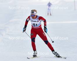 17.02.2013, Davos, Switzerland (SUI): Therese Johaug (NOR) - FIS world cup cross-country, 10km women, Davos (SUI). www.nordicfocus.com. © Felgenhauer/NordicFocus. Every downloaded picture is fee-liable.