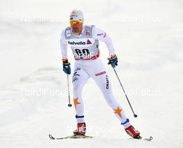 17.02.2013, Davos, Switzerland (SUI): Johan Olsson (SWE) - FIS world cup cross-country, 15km men, Davos (SUI). www.nordicfocus.com. © Felgenhauer/NordicFocus. Every downloaded picture is fee-liable.