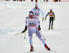 17.02.2013, Davos, Switzerland (SUI): Andrew Young (GBR) - FIS world cup cross-country, 15km men, Davos (SUI). www.nordicfocus.com. © Felgenhauer/NordicFocus. Every downloaded picture is fee-liable.