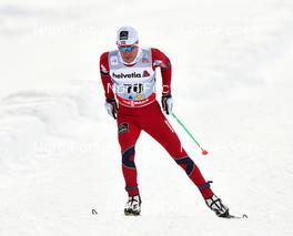 17.02.2013, Davos, Switzerland (SUI): Sjur Roethe (NOR) - FIS world cup cross-country, 15km men, Davos (SUI). www.nordicfocus.com. © Felgenhauer/NordicFocus. Every downloaded picture is fee-liable.