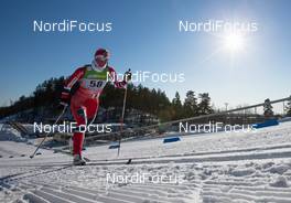 10.03.2013, Lahti, Finland (FIN): Marit Bjoergen (NOR), Fischer, Swix, Rottefella - FIS world cup cross-country, 10km women, Lahti (FIN). www.nordicfocus.com. © Laiho/NordicFocus. Every downloaded picture is fee-liable.