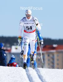 10.03.2013, Lahti, Finland (FIN): Calle Halfvarsson (SWE), Fischer, One Way, Salomon, Craft - FIS world cup cross-country, 15km men, Lahti (FIN). www.nordicfocus.com. © Laiho/NordicFocus. Every downloaded picture is fee-liable.