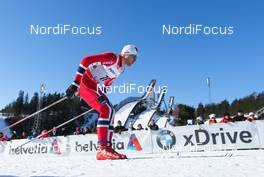10.03.2013, Lahti, Finland (FIN): Petter Northug (NOR), Fischer, Swix, Alpina, Rottefella - FIS world cup cross-country, 15km men, Lahti (FIN). www.nordicfocus.com. © Laiho/NordicFocus. Every downloaded picture is fee-liable.