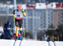10.03.2013, Lahti, Finland (FIN): Tobias Angerer (GER), Fischer, One Way, Rottefella, Adidas - FIS world cup cross-country, 15km men, Lahti (FIN). www.nordicfocus.com. © Laiho/NordicFocus. Every downloaded picture is fee-liable.