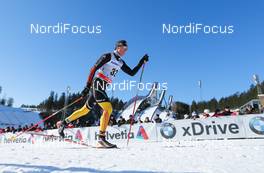 10.03.2013, Lahti, Finland (FIN): Andy Kuehne (GER), Rossignol, Leki, Rottefella, Adidas - FIS world cup cross-country, 15km men, Lahti (FIN). www.nordicfocus.com. © Laiho/NordicFocus. Every downloaded picture is fee-liable.