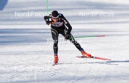 09.03.2013, Lahti, Finland (FIN): Eligius Tambornino (SUI), Madshus, KV+, Alpina, Rottefella, Odlo - FIS world cup cross-country, individual sprint, Lahti (FIN). www.nordicfocus.com. © Laiho/NordicFocus. Every downloaded picture is fee-liable.
