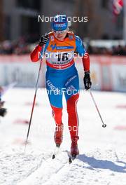 13.03.2013, Drammen, Norway (NOR): Evgenia Shapovalova (RUS), Fischer, Swix, Rottefella, Adidas - FIS world cup cross-country, individual sprint, Drammen (NOR). www.nordicfocus.com. © Laiho/NordicFocus. Every downloaded picture is fee-liable.