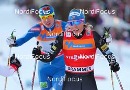 13.03.2013, Drammen, Norway (NOR): Kikkan Randall (USA), Fischer, Swix, Salomon - FIS world cup cross-country, individual sprint, Drammen (NOR). www.nordicfocus.com. © Laiho/NordicFocus. Every downloaded picture is fee-liable.