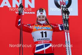13.03.2013, Drammen, Norway (NOR): Ingvild Flugstad Oestberg (NOR), Madshus, Swix, Alpina, Rottefella - FIS world cup cross-country, individual sprint, Drammen (NOR). www.nordicfocus.com. © Laiho/NordicFocus. Every downloaded picture is fee-liable.