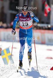 13.03.2013, Drammen, Norway (NOR): Matias Strandvall (FIN), Fischer, Swix, Salomon, Craft - FIS world cup cross-country, individual sprint, Drammen (NOR). www.nordicfocus.com. © Laiho/NordicFocus. Every downloaded picture is fee-liable.
