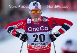 13.03.2013, Drammen, Norway (NOR): Paal Golberg (NOR), Madshus, Swix, Alpina, Rottefella - FIS world cup cross-country, individual sprint, Drammen (NOR). www.nordicfocus.com. © Laiho/NordicFocus. Every downloaded picture is fee-liable.