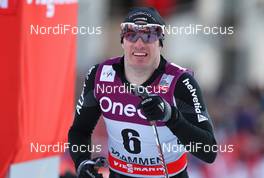 13.03.2013, Drammen, Norway (NOR): Gianluca Cologna (SUI), Fischer, Swix, Odlo - FIS world cup cross-country, individual sprint, Drammen (NOR). www.nordicfocus.com. © Laiho/NordicFocus. Every downloaded picture is fee-liable.