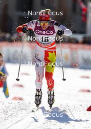 13.03.2013, Drammen, Norway (NOR): Devon Kershaw (CAN), Fischer, Swix, Salomon, One Way - FIS world cup cross-country, individual sprint, Drammen (NOR). www.nordicfocus.com. © Laiho/NordicFocus. Every downloaded picture is fee-liable.