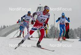16.03.2013, Oslo, Norway (NOR): Chris Andre Jespersen (NOR), Rossignol, Start, Rottefella, Skigo - FIS world cup cross-country, mass men, Oslo (NOR). www.nordicfocus.com. © Laiho/NordicFocus. Every downloaded picture is fee-liable.
