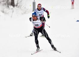 16.03.2013, Oslo, Norway (NOR): l-r: Curdin Perl (SUI), Martin Bajcicak (SVK) - FIS world cup cross-country, mass men, Oslo (NOR). www.nordicfocus.com. © Felgenhauer/NordicFocus. Every downloaded picture is fee-liable.