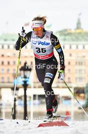 20.03.2013, Stockholm, Sweden (SWE): Jessica Diggins (USA) - FIS world cup cross-country, individual sprint, Stockholm (SWE). www.nordicfocus.com. © Felgenhauer/NordicFocus. Every downloaded picture is fee-liable.