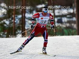 22.03.2013, Falun, Sweden (SWE): Marit Bjoergen (NOR) - FIS world cup cross-country, 2,5km women, Falun (SWE). www.nordicfocus.com. © Felgenhauer/NordicFocus. Every downloaded picture is fee-liable.