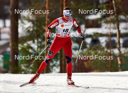 22.03.2013, Falun, Sweden (SWE): Kari Vikhagen Gjeitnes (NOR) - FIS world cup cross-country, 2,5km women, Falun (SWE). www.nordicfocus.com. © Felgenhauer/NordicFocus. Every downloaded picture is fee-liable.