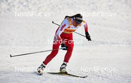 22.03.2013, Falun, Sweden (SWE): Justyna Kowalczyk (POL) - FIS world cup cross-country, 2,5km women, Falun (SWE). www.nordicfocus.com. © Felgenhauer/NordicFocus. Every downloaded picture is fee-liable.