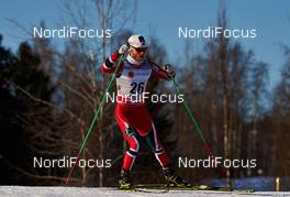 22.03.2013, Falun, Sweden (SWE): Martin Johnsrud Sundby (NOR) - FIS world cup cross-country, 3,75km men, Falun (SWE). www.nordicfocus.com. © Felgenhauer/NordicFocus. Every downloaded picture is fee-liable.