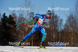 22.03.2013, Falun, Sweden (SWE): David Hofer (ITA) - FIS world cup cross-country, 3,75km men, Falun (SWE). www.nordicfocus.com. © Felgenhauer/NordicFocus. Every downloaded picture is fee-liable.