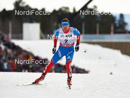 24.03.2013, Falun, Sweden (SWE): Maxim Vylegzhanin (RUS) - FIS world cup cross-country, pursuit men, Falun (SWE). www.nordicfocus.com. © Felgenhauer/NordicFocus. Every downloaded picture is fee-liable.