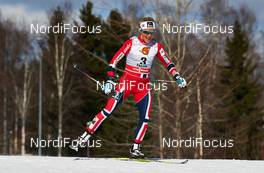 24.03.2013, Falun, Sweden (SWE): Therese Johaug (NOR) - FIS world cup cross-country, pursuit women, Falun (SWE). www.nordicfocus.com. © Felgenhauer/NordicFocus. Every downloaded picture is fee-liable.