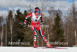 24.03.2013, Falun, Sweden (SWE): Heidi Weng (NOR) - FIS world cup cross-country, pursuit women, Falun (SWE). www.nordicfocus.com. © Felgenhauer/NordicFocus. Every downloaded picture is fee-liable.