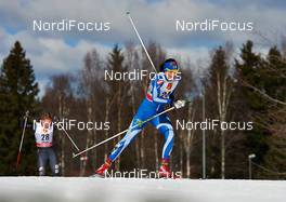 24.03.2013, Falun, Sweden (SWE): Ida Sargent (USA), Mona-Lisa Malvalehto (FIN), (l-r) - FIS world cup cross-country, pursuit women, Falun (SWE). www.nordicfocus.com. © Felgenhauer/NordicFocus. Every downloaded picture is fee-liable.