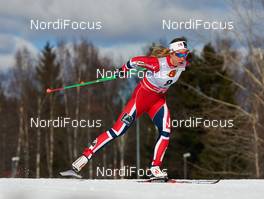 24.03.2013, Falun, Sweden (SWE): Astrid Uhrenholdt Jacobsen (NOR) - FIS world cup cross-country, pursuit women, Falun (SWE). www.nordicfocus.com. © Felgenhauer/NordicFocus. Every downloaded picture is fee-liable.