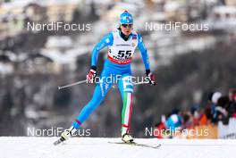 26.02.2013, Val di Fiemme, Italy (ITA): Veronica Cavallar (ITA), Fischer, Swix  - FIS nordic world ski championships, cross-country, 10km women, Val di Fiemme (ITA). www.nordicfocus.com. © Laiho/NordicFocus. Every downloaded picture is fee-liable.