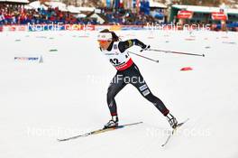 26.02.2013, Val di Fiemme, Italy (ITA): Holly Brooks (USA) - FIS nordic world ski championships, cross-country, 10km women, Val di Fiemme (ITA). www.nordicfocus.com. © Felgenhauer/NordicFocus. Every downloaded picture is fee-liable.