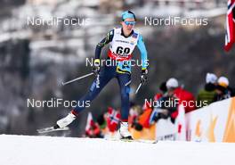 26.02.2013, Val di Fiemme, Italy (ITA):  Tatyana Ossipova (KAZ), Fischer, Swix, Salomon - FIS nordic world ski championships, cross-country, 10km women, Val di Fiemme (ITA). www.nordicfocus.com. © Laiho/NordicFocus. Every downloaded picture is fee-liable.