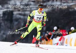 26.02.2013, Val di Fiemme, Italy (ITA): Barbara Jezersek (SLO), Atomic, One Way  - FIS nordic world ski championships, cross-country, 10km women, Val di Fiemme (ITA). www.nordicfocus.com. © Laiho/NordicFocus. Every downloaded picture is fee-liable.