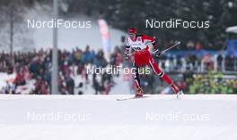 26.02.2013, Val di Fiemme, Italy (ITA): Heidi Weng (NOR), Madshus, Swix, Alpina, Rottefella  - FIS nordic world ski championships, cross-country, 10km women, Val di Fiemme (ITA). www.nordicfocus.com. © Laiho/NordicFocus. Every downloaded picture is fee-liable.