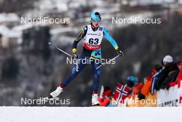 26.02.2013, Val di Fiemme, Italy (ITA):  Viktoriya Lanchakova (KAZ) - FIS nordic world ski championships, cross-country, 10km women, Val di Fiemme (ITA). www.nordicfocus.com. © Laiho/NordicFocus. Every downloaded picture is fee-liable.