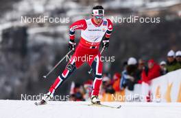 26.02.2013, Val di Fiemme, Italy (ITA): Marit Bjoergen (NOR), Fischer, Swix, Rottefella  - FIS nordic world ski championships, cross-country, 10km women, Val di Fiemme (ITA). www.nordicfocus.com. © Laiho/NordicFocus. Every downloaded picture is fee-liable.