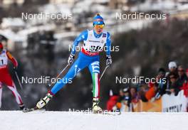 26.02.2013, Val di Fiemme, Italy (ITA):  Debora Agreiter (ITA), Fischer, Swix, Rottefella - FIS nordic world ski championships, cross-country, 10km women, Val di Fiemme (ITA). www.nordicfocus.com. © Laiho/NordicFocus. Every downloaded picture is fee-liable.