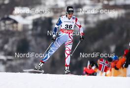 26.02.2013, Val di Fiemme, Italy (ITA): Anouk Faivre Picon (FRA), Madshus, Swix, Salomon, One Way  - FIS nordic world ski championships, cross-country, 10km women, Val di Fiemme (ITA). www.nordicfocus.com. © Laiho/NordicFocus. Every downloaded picture is fee-liable.