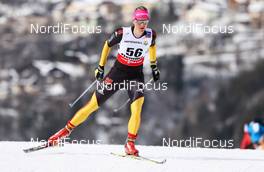 26.02.2013, Val di Fiemme, Italy (ITA):  Denise Hermann (GER), Fischer, Swix, Apina, Rottefella, Adidas - FIS nordic world ski championships, cross-country, 10km women, Val di Fiemme (ITA). www.nordicfocus.com. © Laiho/NordicFocus. Every downloaded picture is fee-liable.