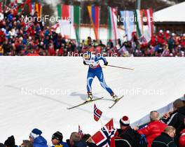 26.02.2013, Val di Fiemme, Italy (ITA): Riitta-Liisa Roponen (FIN) - FIS nordic world ski championships, cross-country, 10km women, Val di Fiemme (ITA). www.nordicfocus.com. © Felgenhauer/NordicFocus. Every downloaded picture is fee-liable.