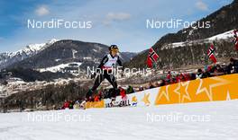 26.02.2013, Val di Fiemme, Italy (ITA):  Selina Gasparin (SUI), Rossignol, Swix, Rottefella, Odlo - FIS nordic world ski championships, cross-country, 10km women, Val di Fiemme (ITA). www.nordicfocus.com. © Laiho/NordicFocus. Every downloaded picture is fee-liable.