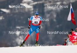 27.02.2013, Val di Fiemme, Italy (ITA): Sergey Ustiugov (RUS), Fischer, Swix Adidas  - FIS nordic world ski championships, cross-country, 15km men, Val di Fiemme (ITA). www.nordicfocus.com. © Laiho/NordicFocus. Every downloaded picture is fee-liable.