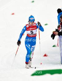 21.02.2013, Val di Fiemme, Italy (ITA):  Greta Laurent (ITA) - FIS nordic world ski championships, cross-country, individual sprint, Val di Fiemme (ITA). www.nordicfocus.com. © Felgenhauer/NordicFocus. Every downloaded picture is fee-liable.