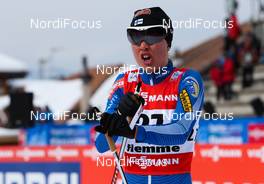 21.02.2013, Val di Fiemme, Italy (ITA): Kerttu Niskanen (FIN), Fischer, Swix, Rottefella, Craft  - FIS nordic world ski championships, cross-country, individual sprint, Val di Fiemme (ITA). www.nordicfocus.com. © Laiho/NordicFocus. Every downloaded picture is fee-liable.