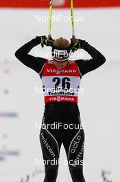 21.02.2013, Val di Fiemme, Italy (ITA):  disappointed Laurien van der Graaff (SUI), Rossignol, One Way, Rottefella, Odlo - FIS nordic world ski championships, cross-country, individual sprint, Val di Fiemme (ITA). www.nordicfocus.com. © Laiho/NordicFocus. Every downloaded picture is fee-liable.